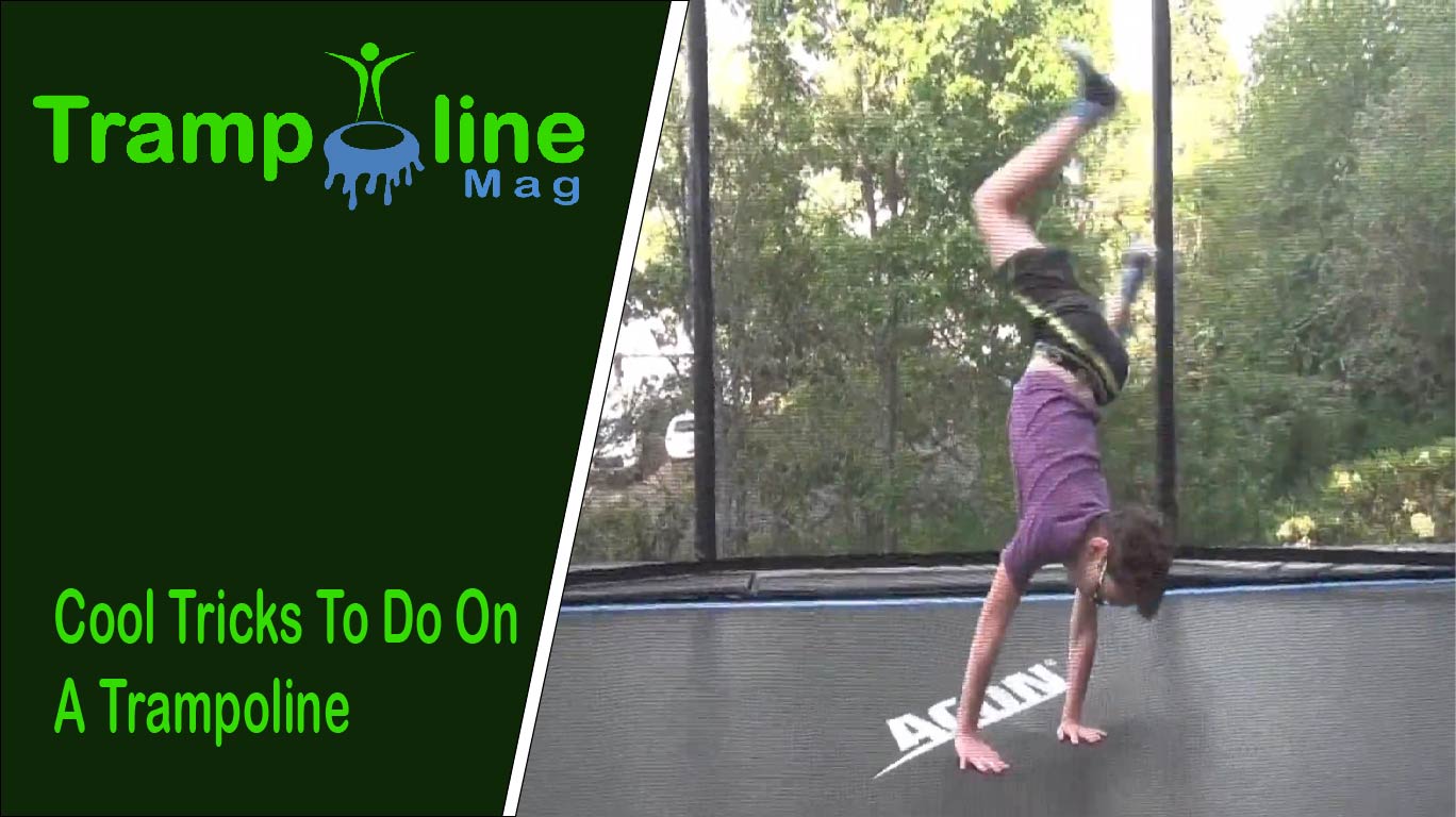 cool tricks to do on a trampoline